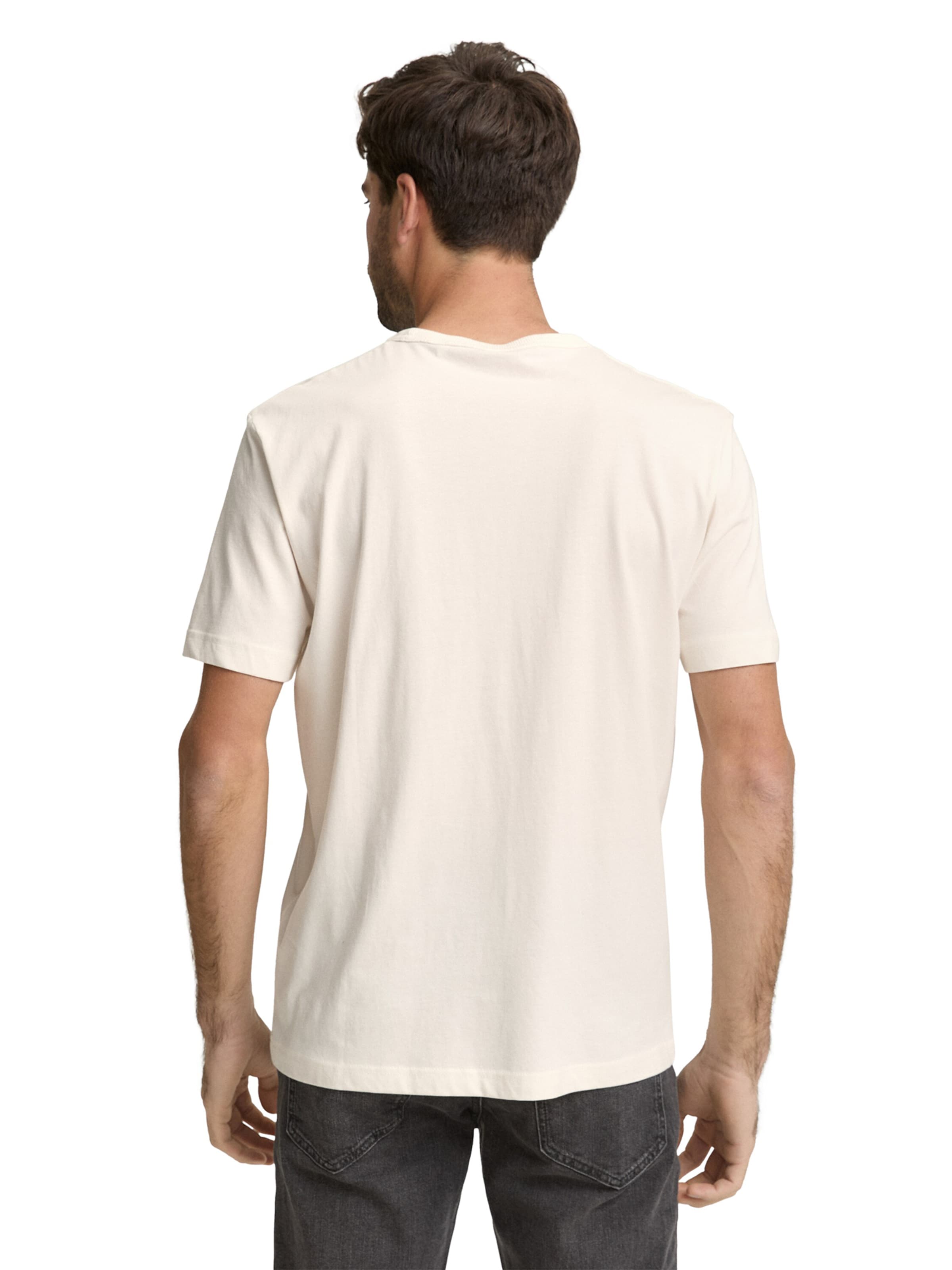 TOM TAILOR - Camiseta en blanco