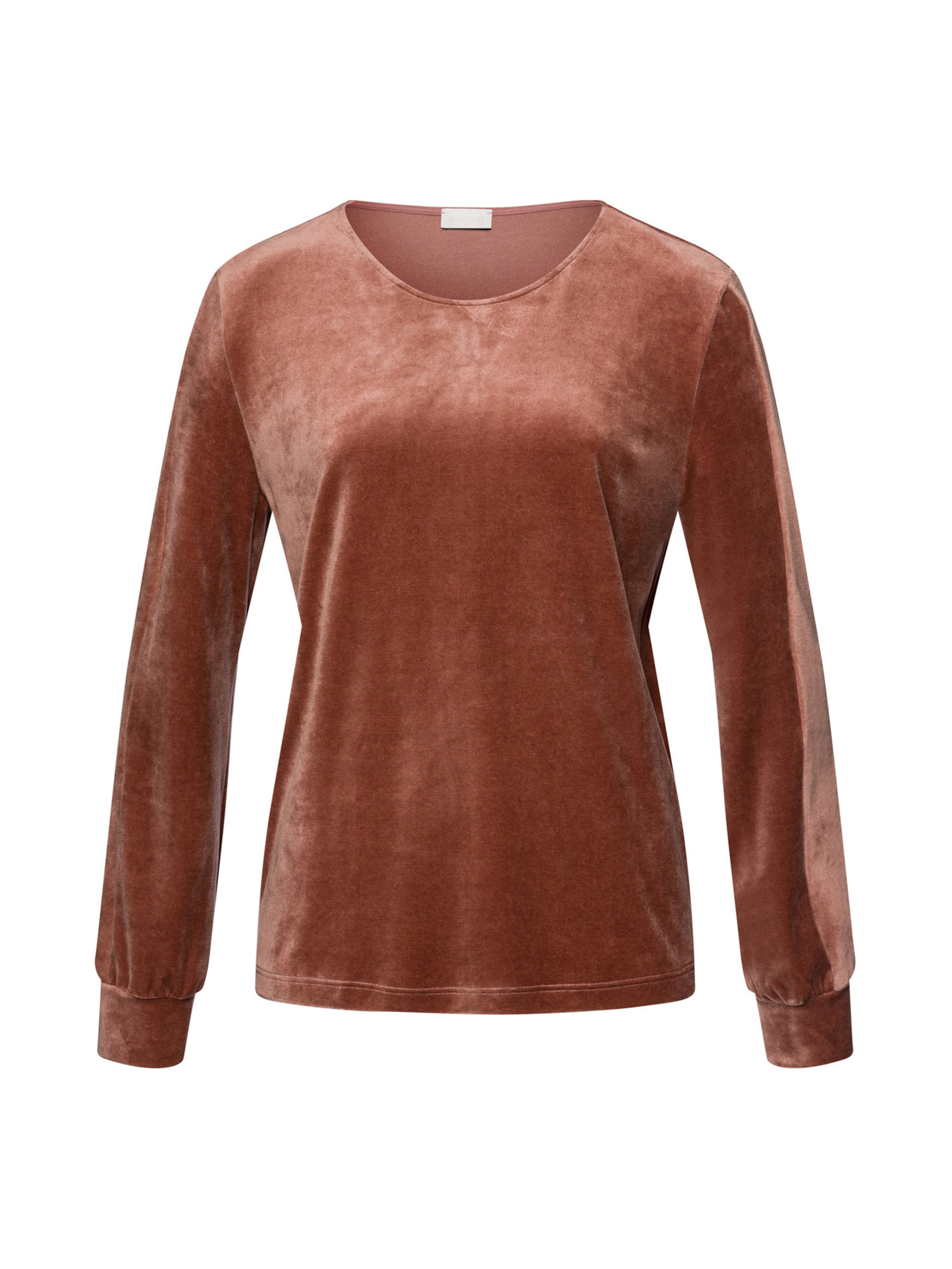 Sweat-shirt ' Favourites ' Hanro en bronze : devant
