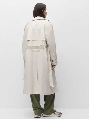 Pull&Bear Between-seasons coat in Beige