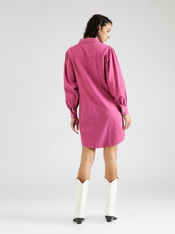 WRANGLER - Vestido camisero en rosa