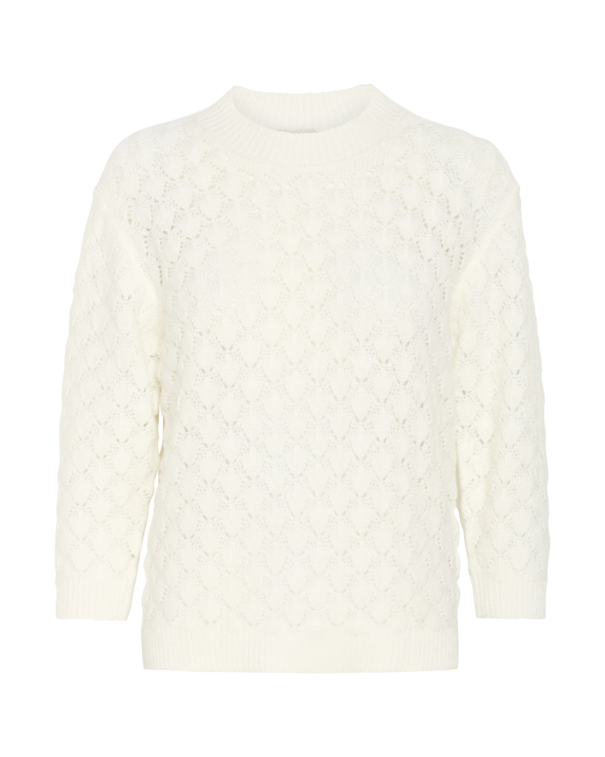 Kaffe - Pullover em branco: frente