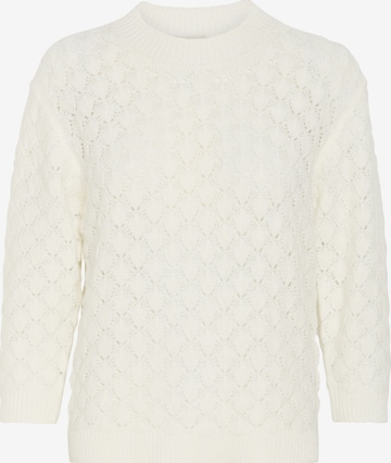 Kaffe - Pullover em branco: frente