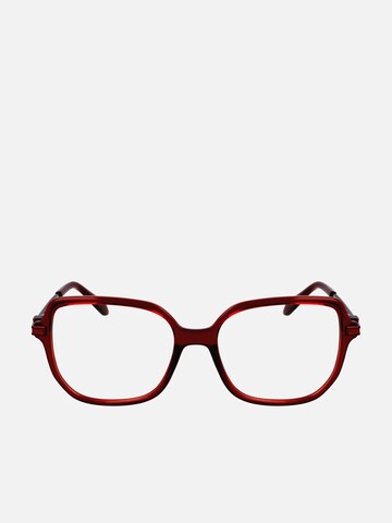 FERRAGAMO Zonnebril 'Ferragamo SF3012 Transparent green 53/16/140 WOMAN Eyewear Frame' in Oranje: voorkant