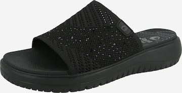 JANA - Zapatos abiertos 'Coshy' en negro: frente