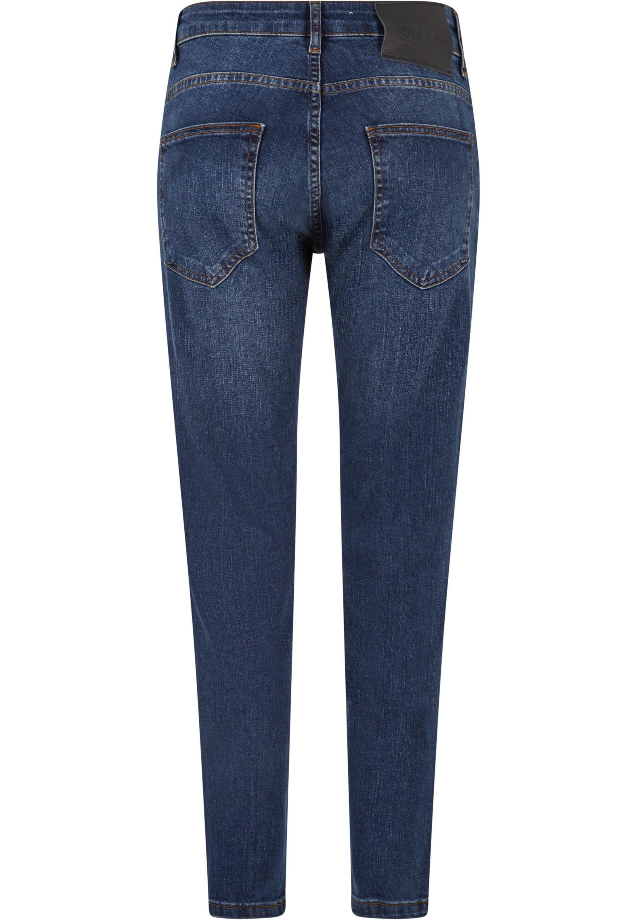 2Y Premium Slimfit Jeans in Blauw