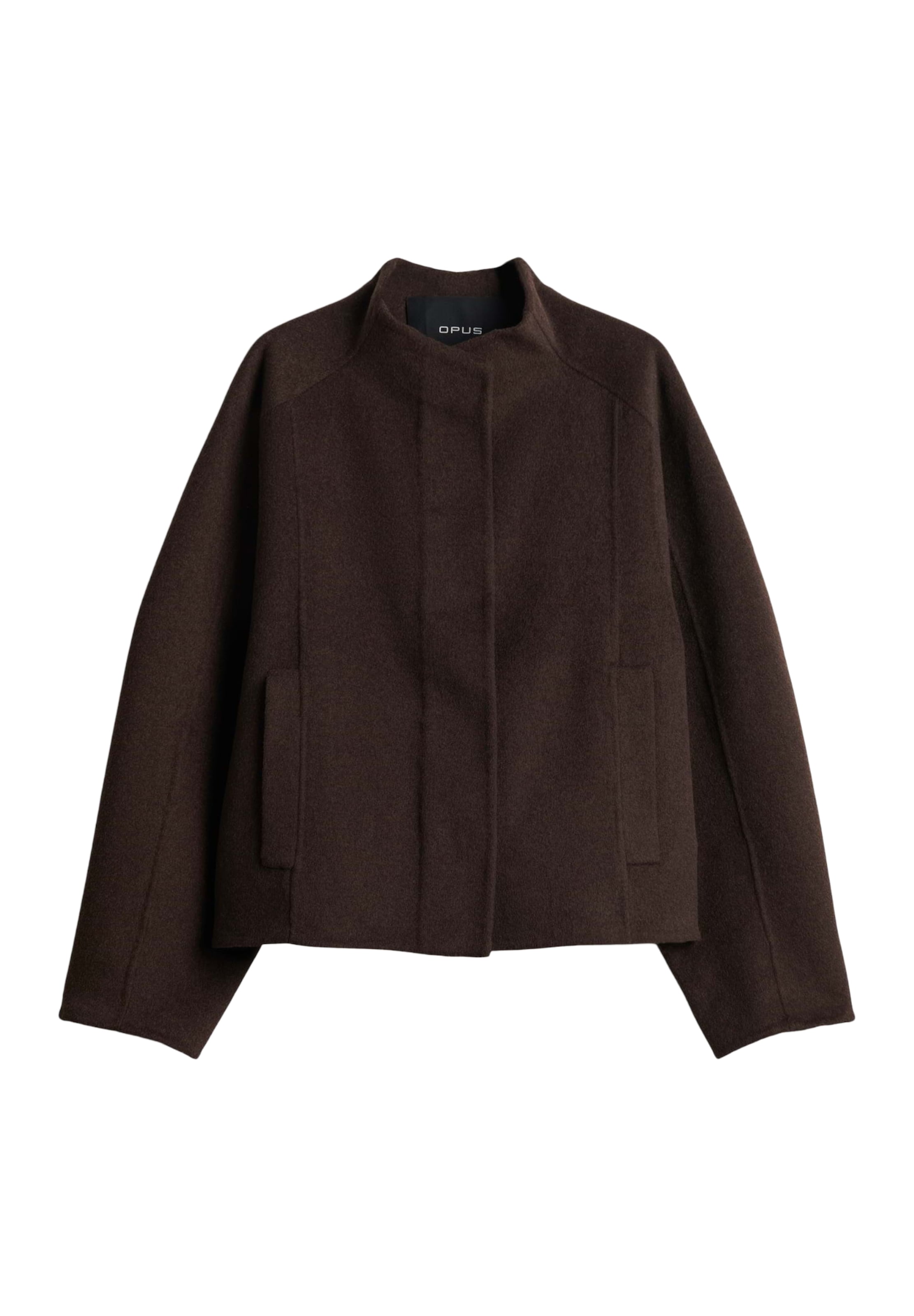 OPUS Between-season jacket 'Hatura' in Brown: front
