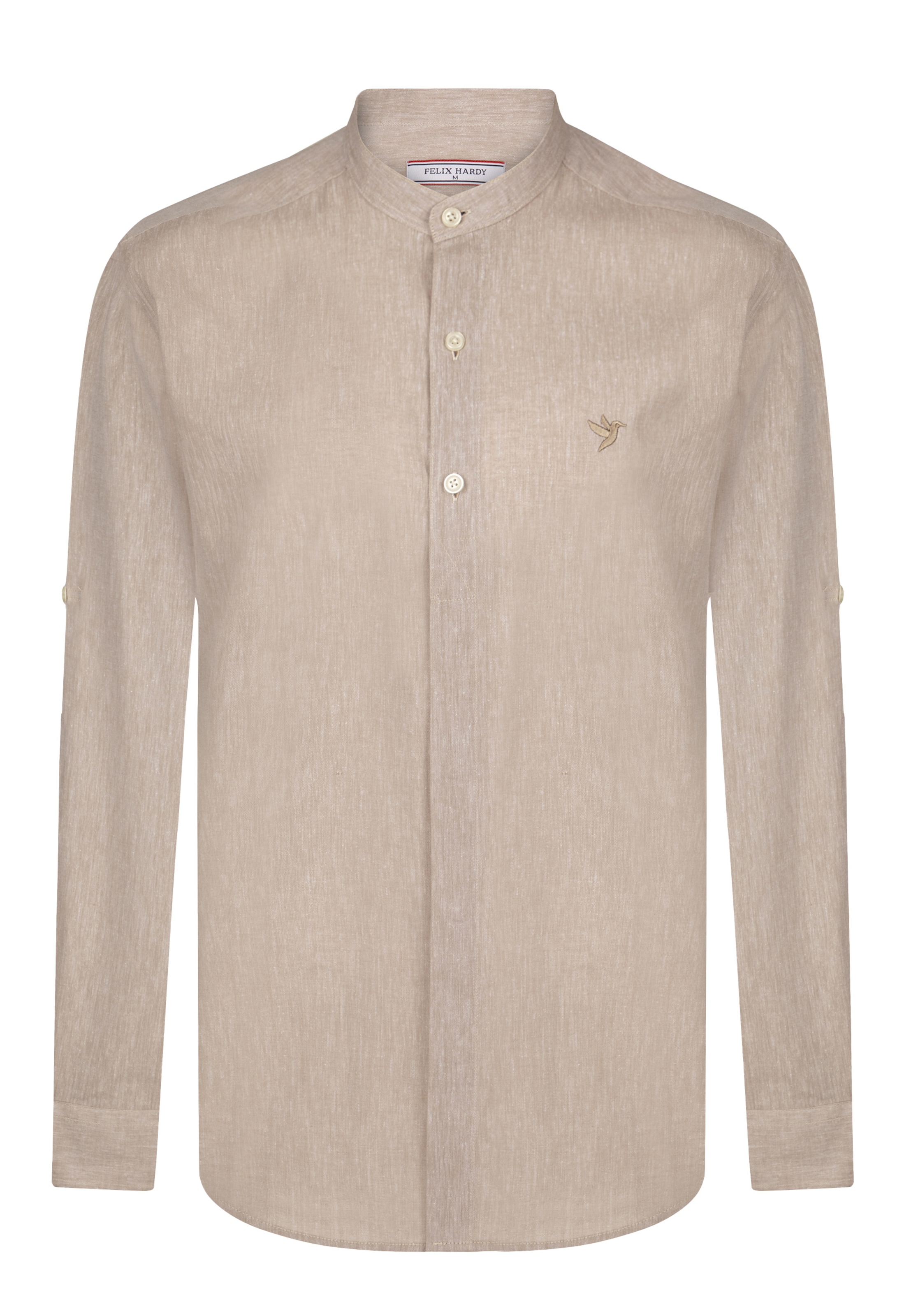 Regular fit Camicia di Felix Hardy in beige: frontale