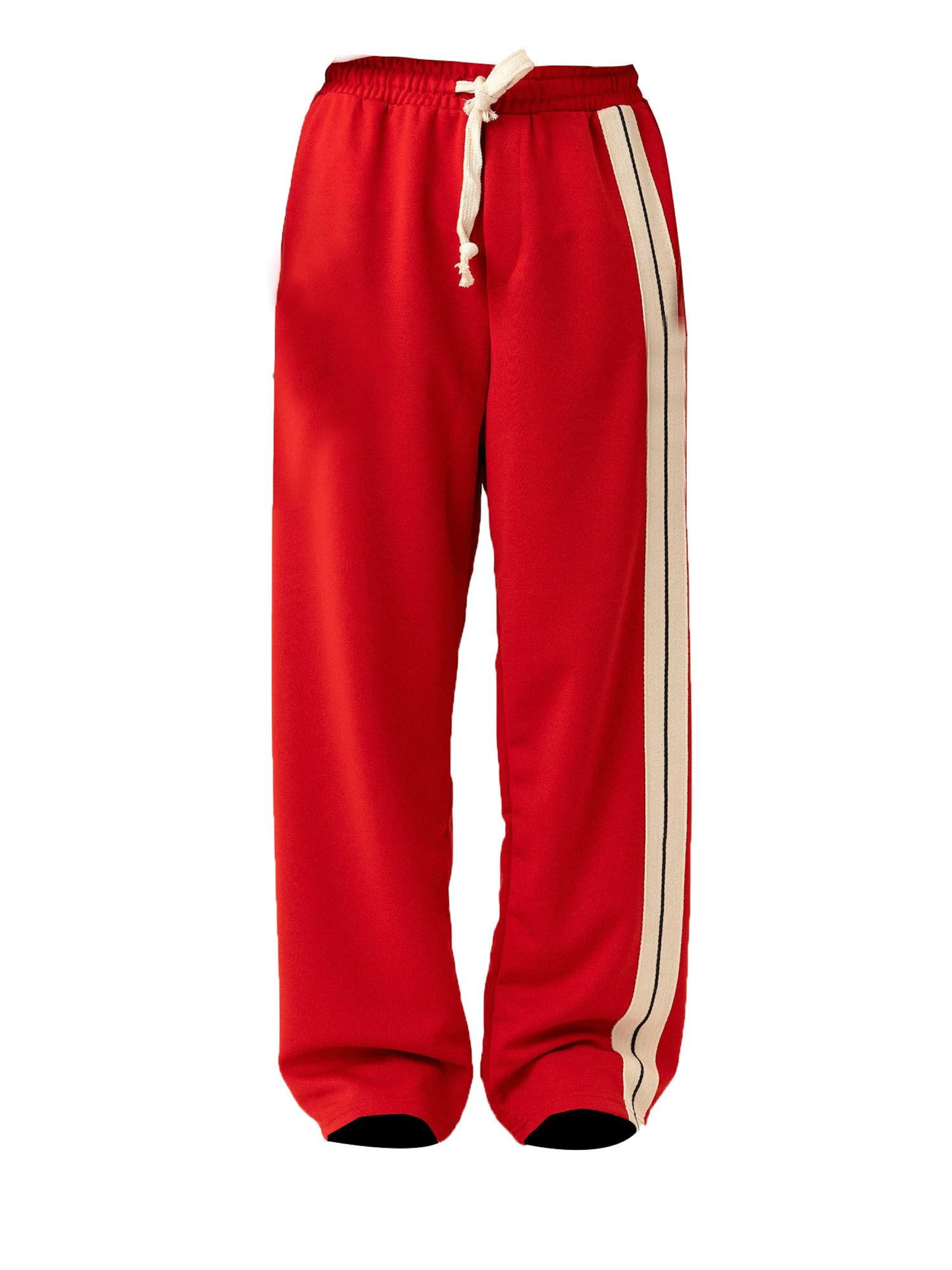 Dandalo Loosefit Hose in Rot: Vorderseite