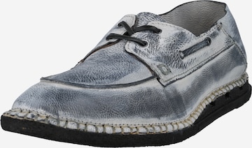 A.S.98 Classic Flats 'Bastard' in Grey: front