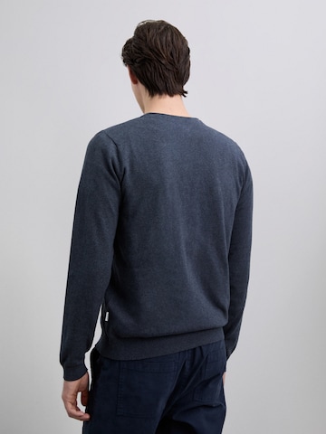 Scalpers Вязаная кофта в Синий