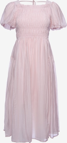 faina - Vestido en rosa: frente