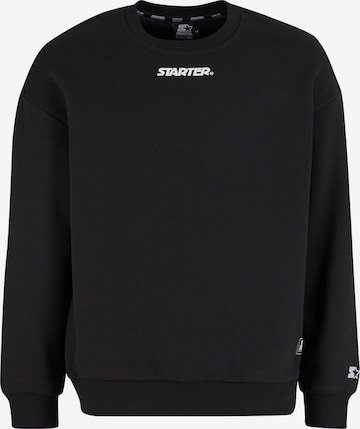 Starter Black Label Sweatshirt 'Essential' in Black: front