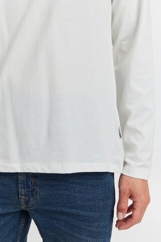 BLEND Langarmshirt in Weiß