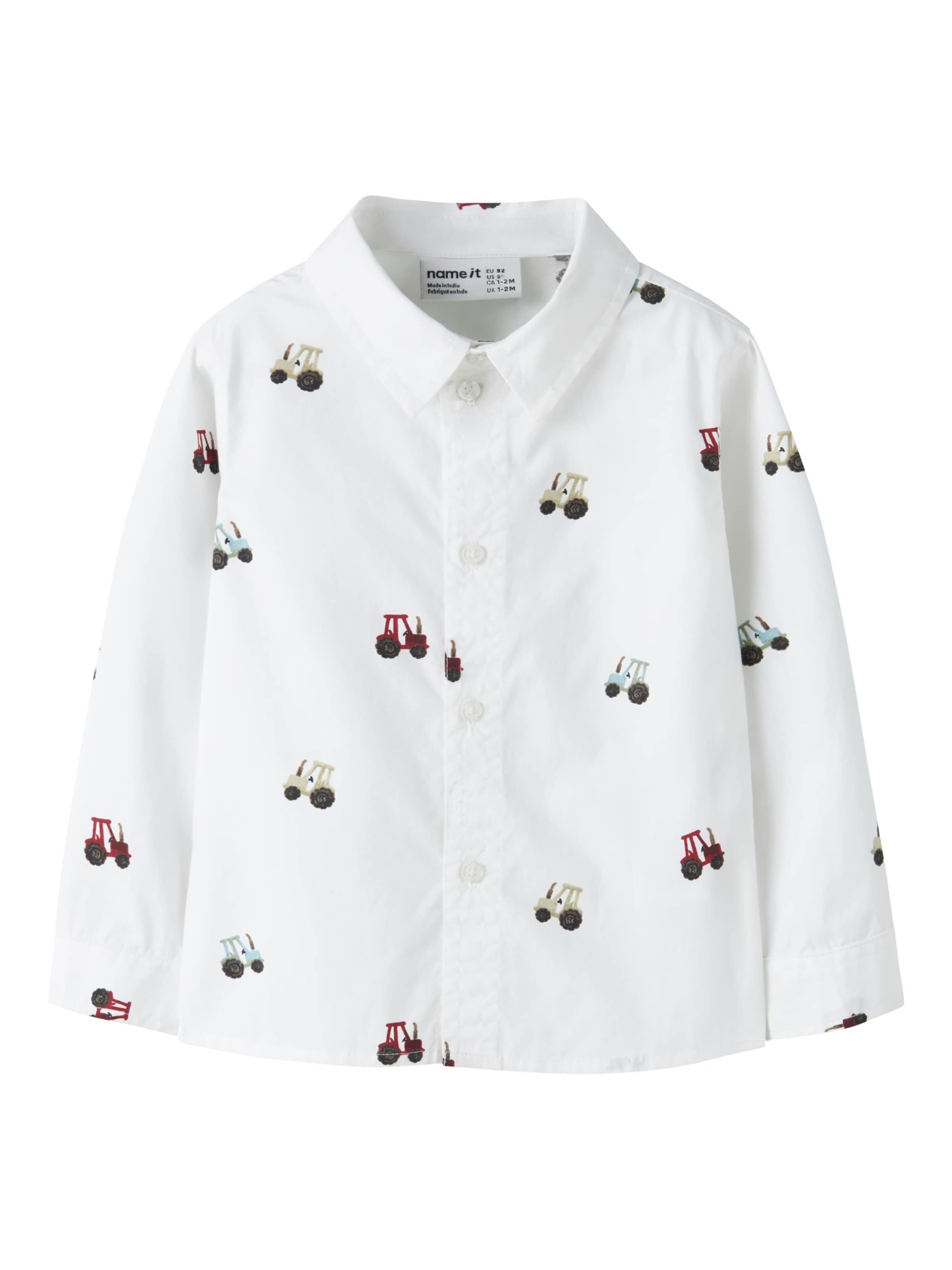 Regular fit Camicia di NAME IT in bianco: frontale
