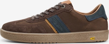 CAMEL ACTIVE Sneaker mit Kontrastdetails in Braun: Vorderseite