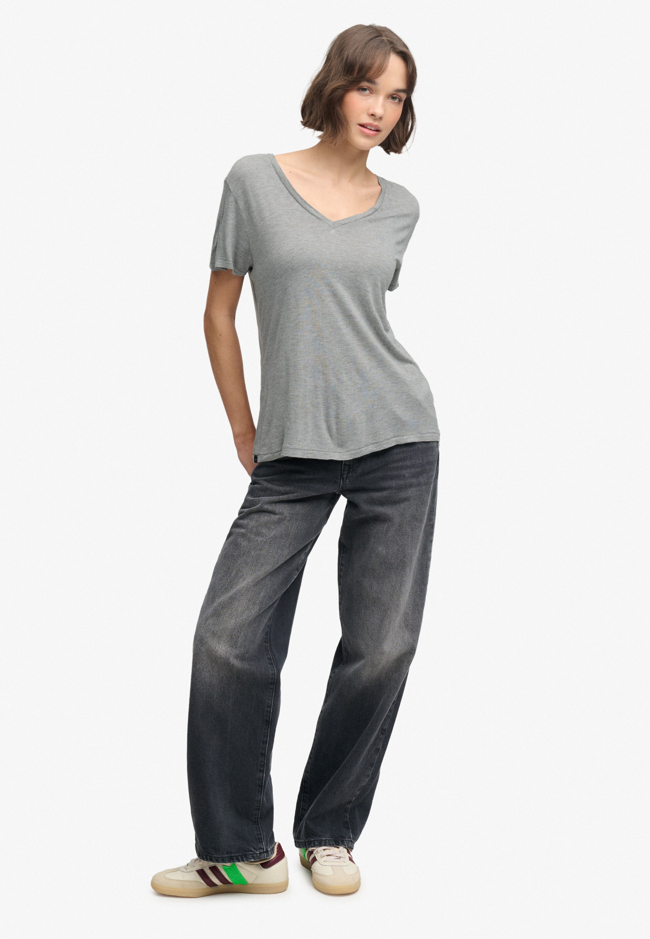 Superdry & Co Shirt 'Studious' in Grey