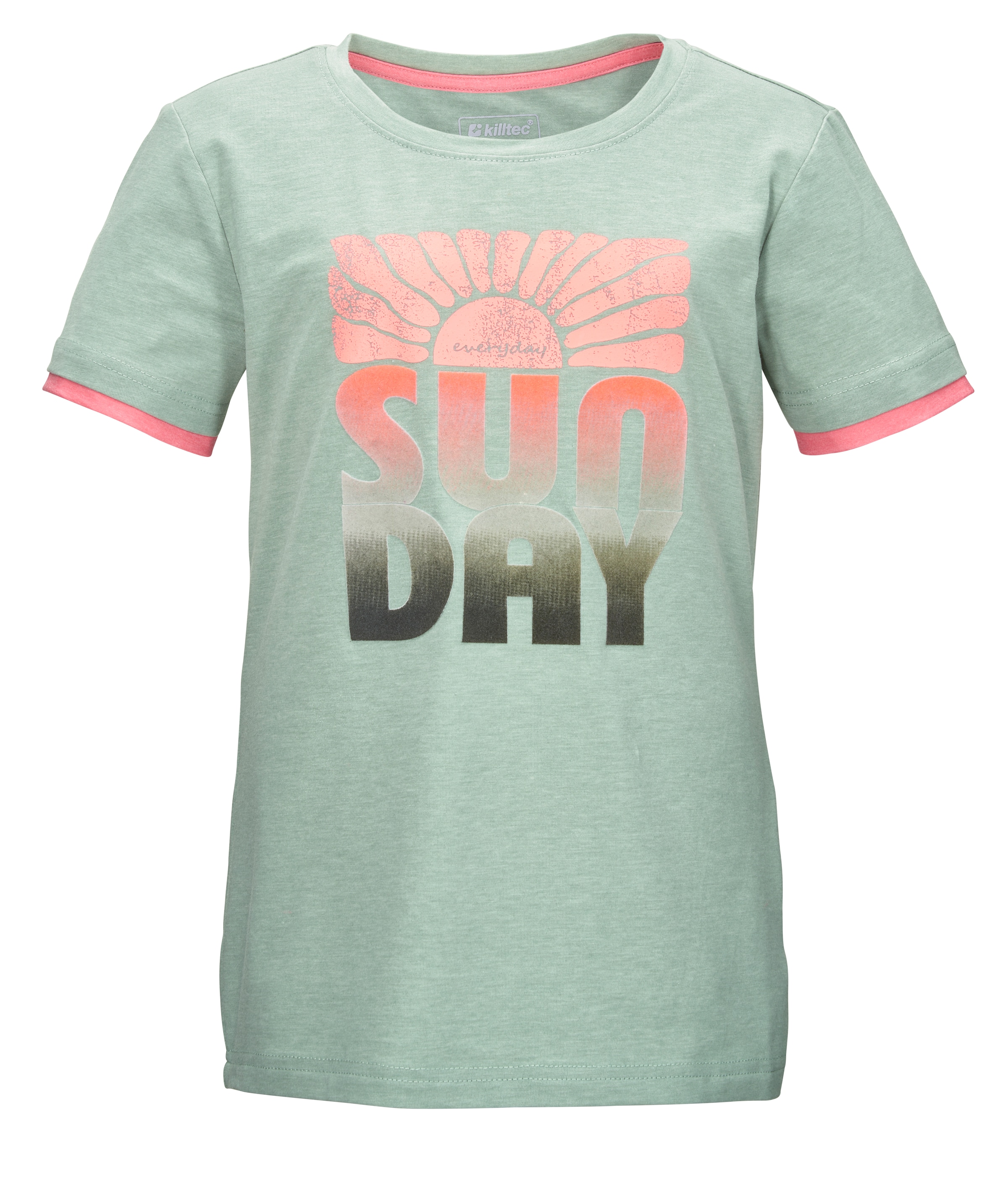 KILLTEC Sportshirt in Grün: Vorderseite