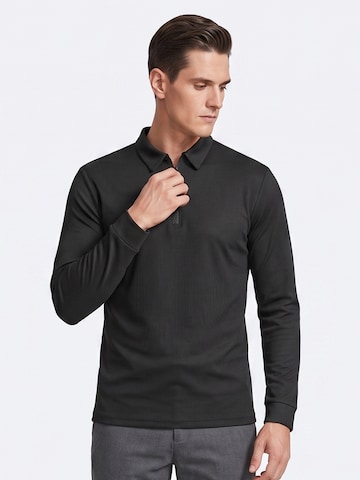 ALLTHEMEN Shirt 'Wechsel' in Black