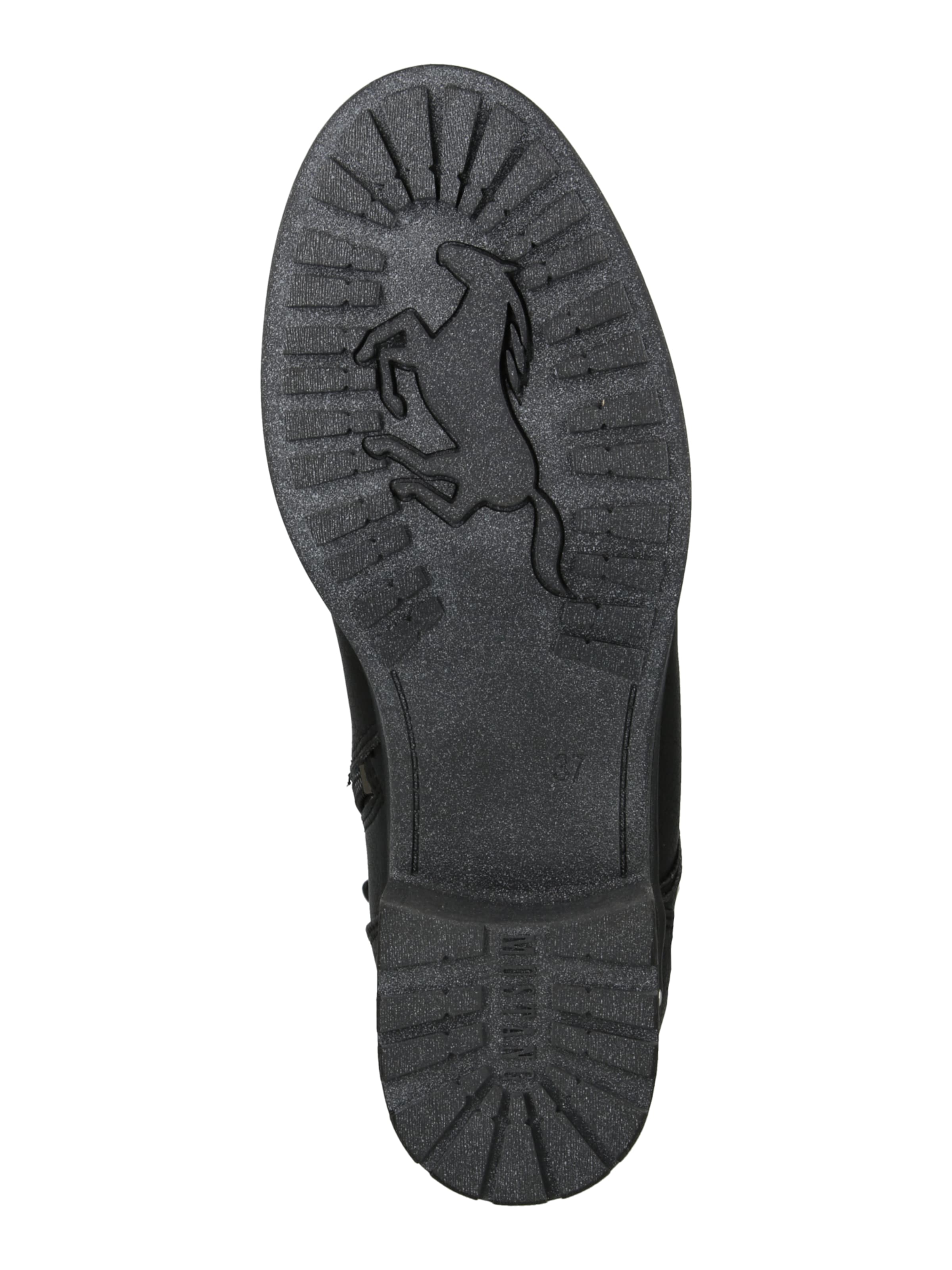 Bottines à lacets MUSTANG en noir