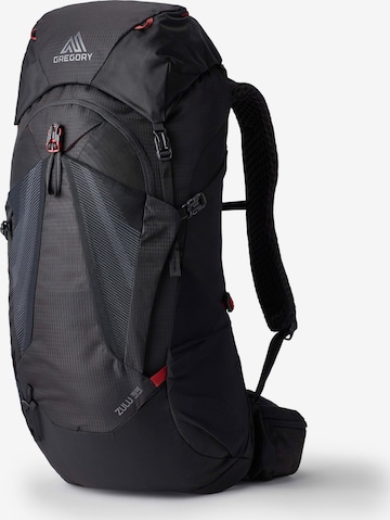 GREGORY Sports Backpack 'ZULU 35 RC' in Black: front