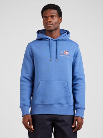 GANT Sweatshirt in Blue: front