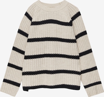 Pull&Bear Sweter w kolorze beżowy: przód