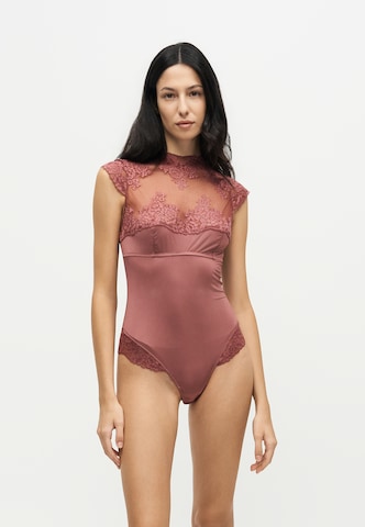 Hunkemöller - Body camiseta en rosa: frente
