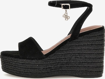 GUESS Sandaalit 'EVERLY2' värissä musta: etupuoli