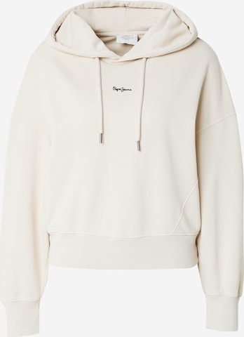 Sweat-shirt 'LYNETTE' Pepe Jeans en blanc : devant