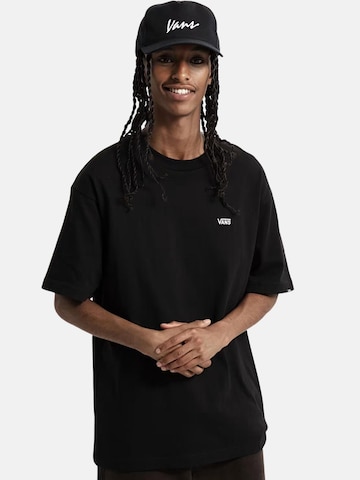 VANS Футболка 'VANS LEFT CHEST SS T-SHIRT' в Черный: спереди