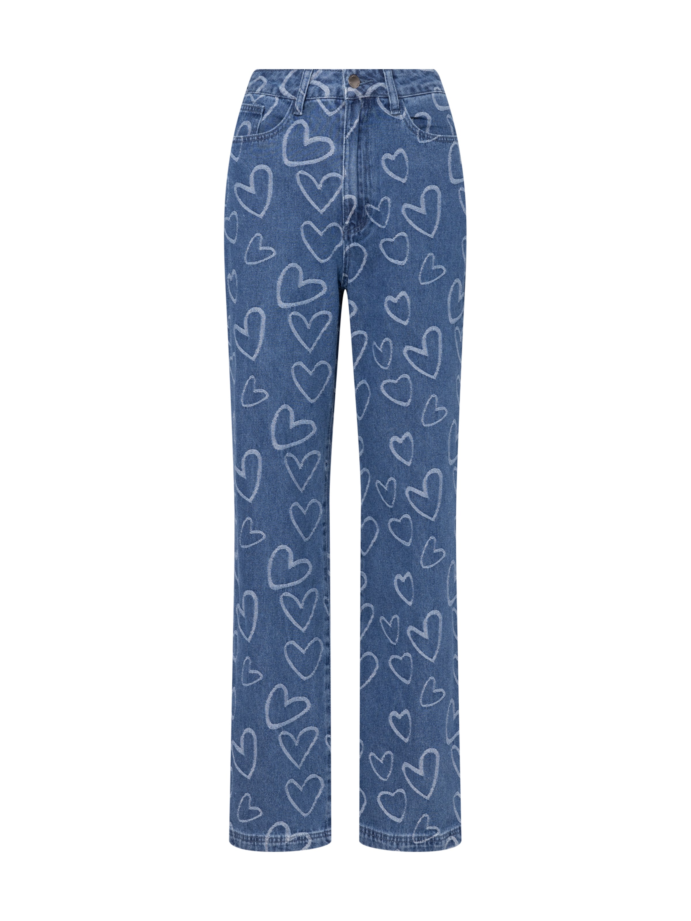 Laurella Regular Jeans in Blue: front