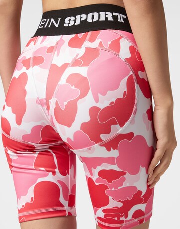 Plein Sport - Skinny Leggings en rosa