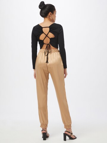 Effilé Pantalon à pince 'Hani' WAL G. en beige