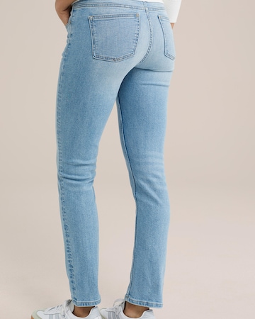 WE Fashion Slim fit Jeans in Blue
