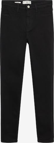 MANGO Skinny Jeggings in Zwart: voorkant