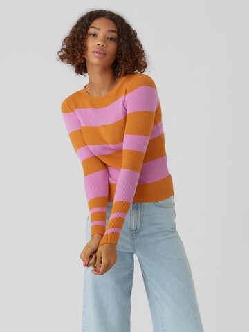 VERO MODA Sweater 'Malva' in Orange: front
