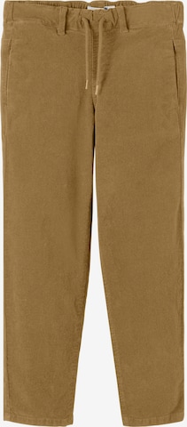 NAME IT - Pantalón 'CALEB' en marrón: frente