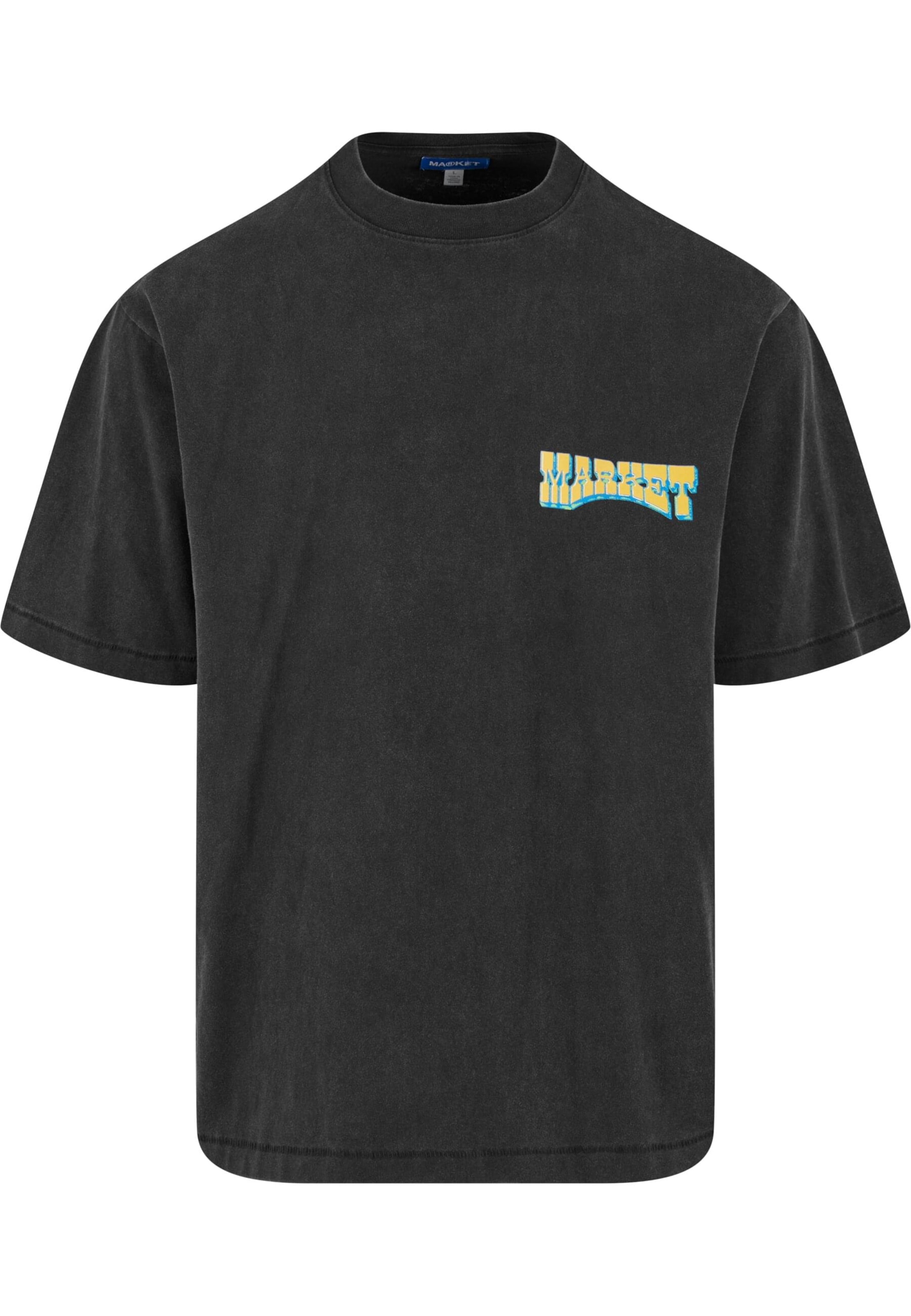 MARKET Shirt 'Farmers' in Black: front