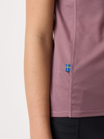 SWEDEMOUNT - Camiseta funcional 'Ultra Light' en lila