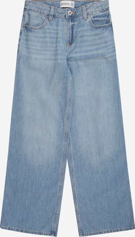 mėlyna Abercrombie & Fitch Laisvas Džinsai: priekis