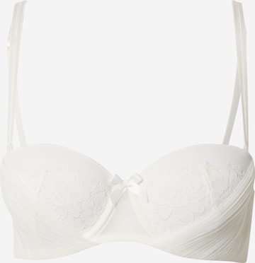 Hunkemöller Bra 'Catrin' in White: front