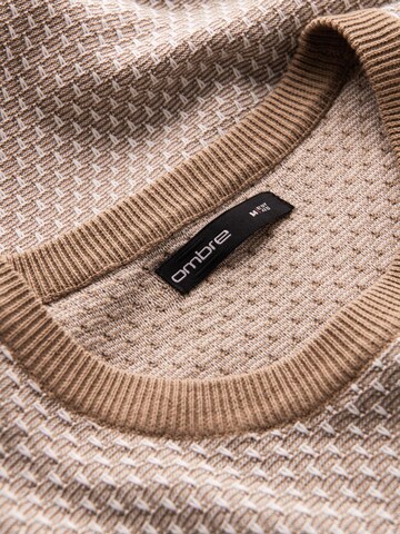 Pull-over 'OM-SWSW-0111' Ombre en beige