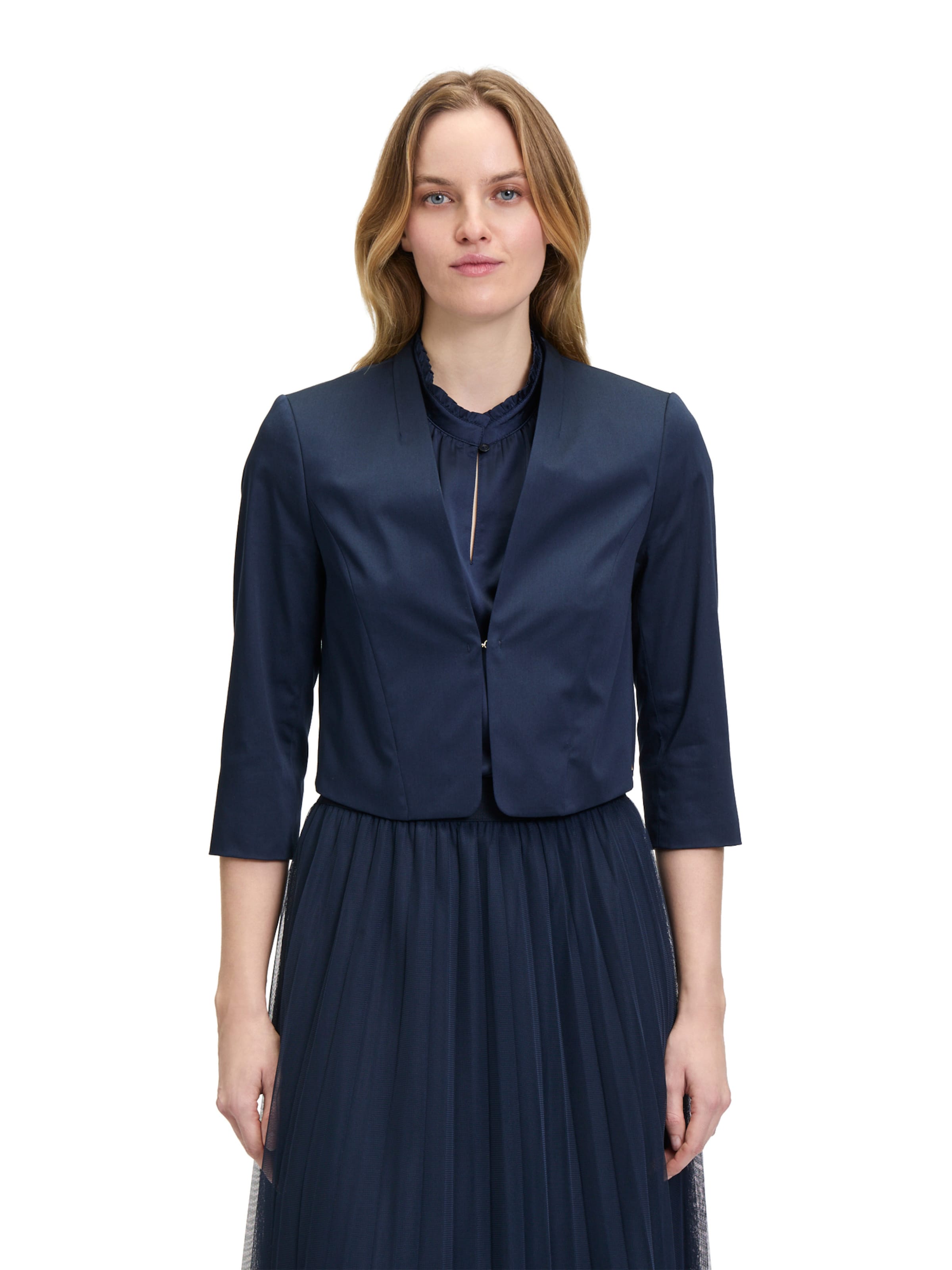 Boléro Betty & Co en bleu : devant