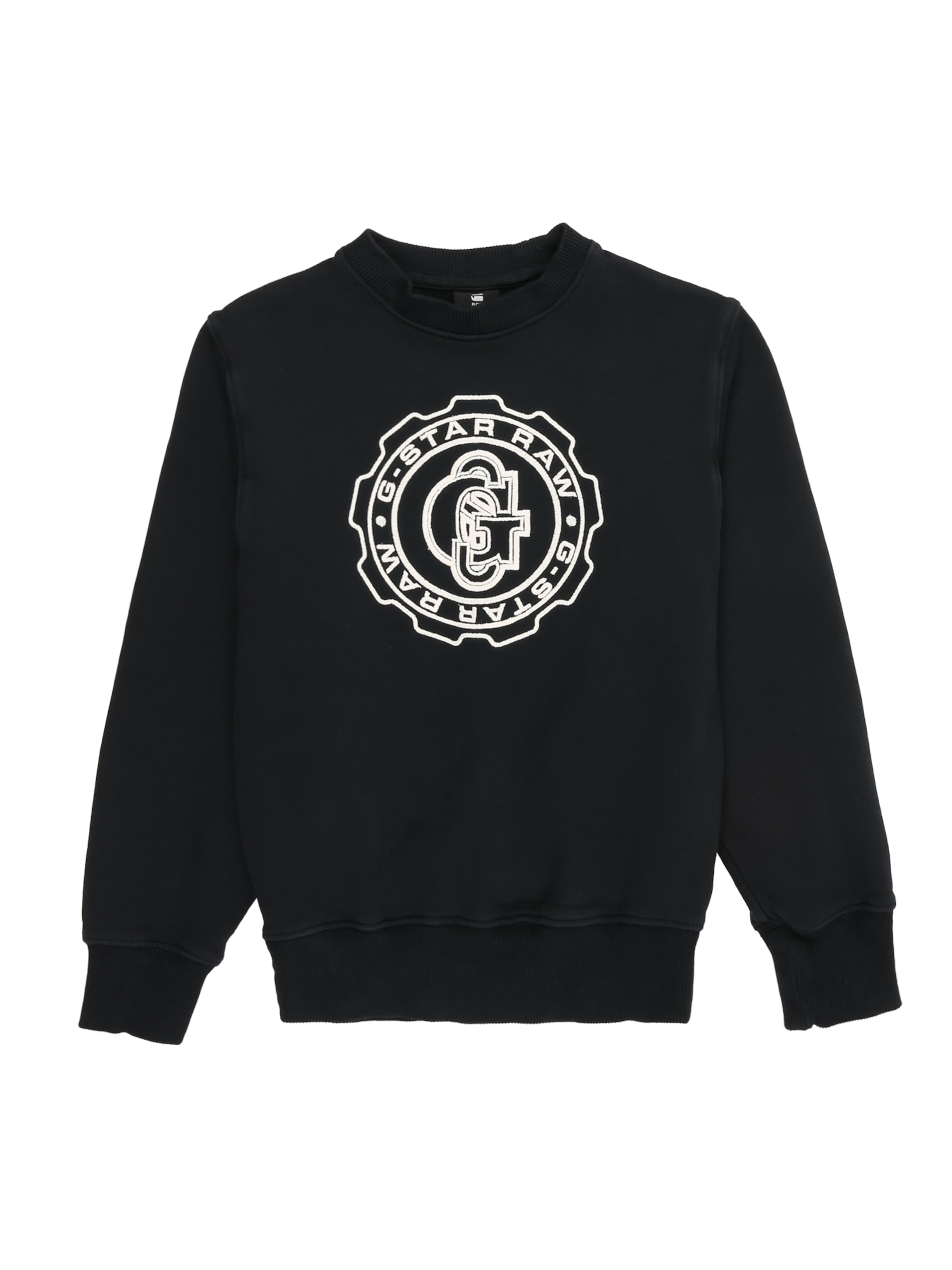 G-STAR Mikina - Čierna: predná strana