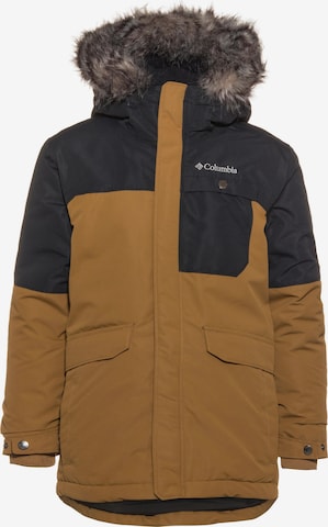 COLUMBIA Outdoor jacket 'Nordic Strider' in Brown: front
