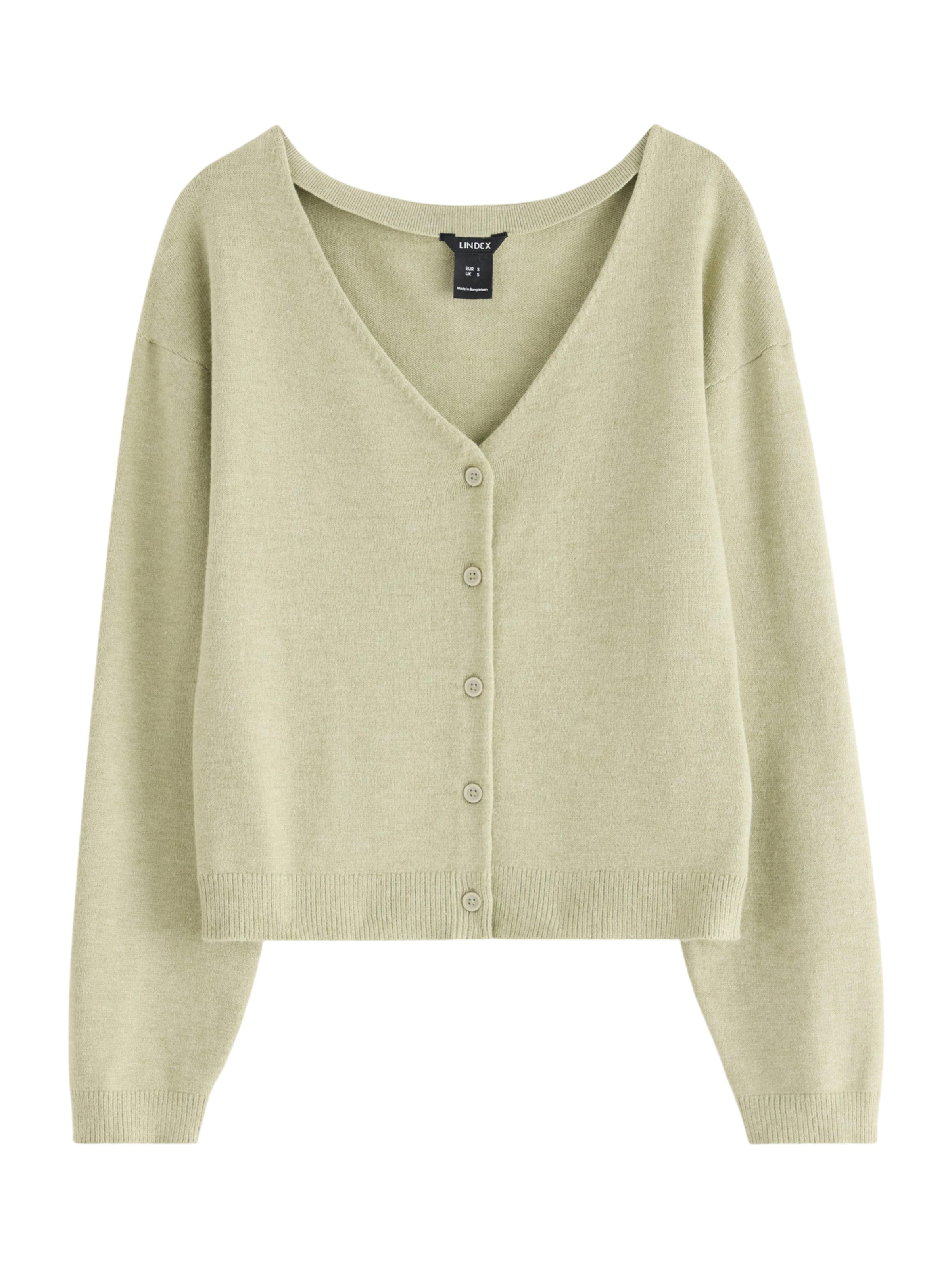 LindexKardigan 'Stina' - zelena boja: prednji dio