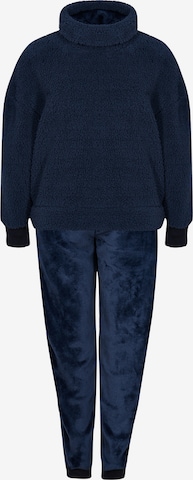 Loungeable Pyjama in Blau: Vorderseite