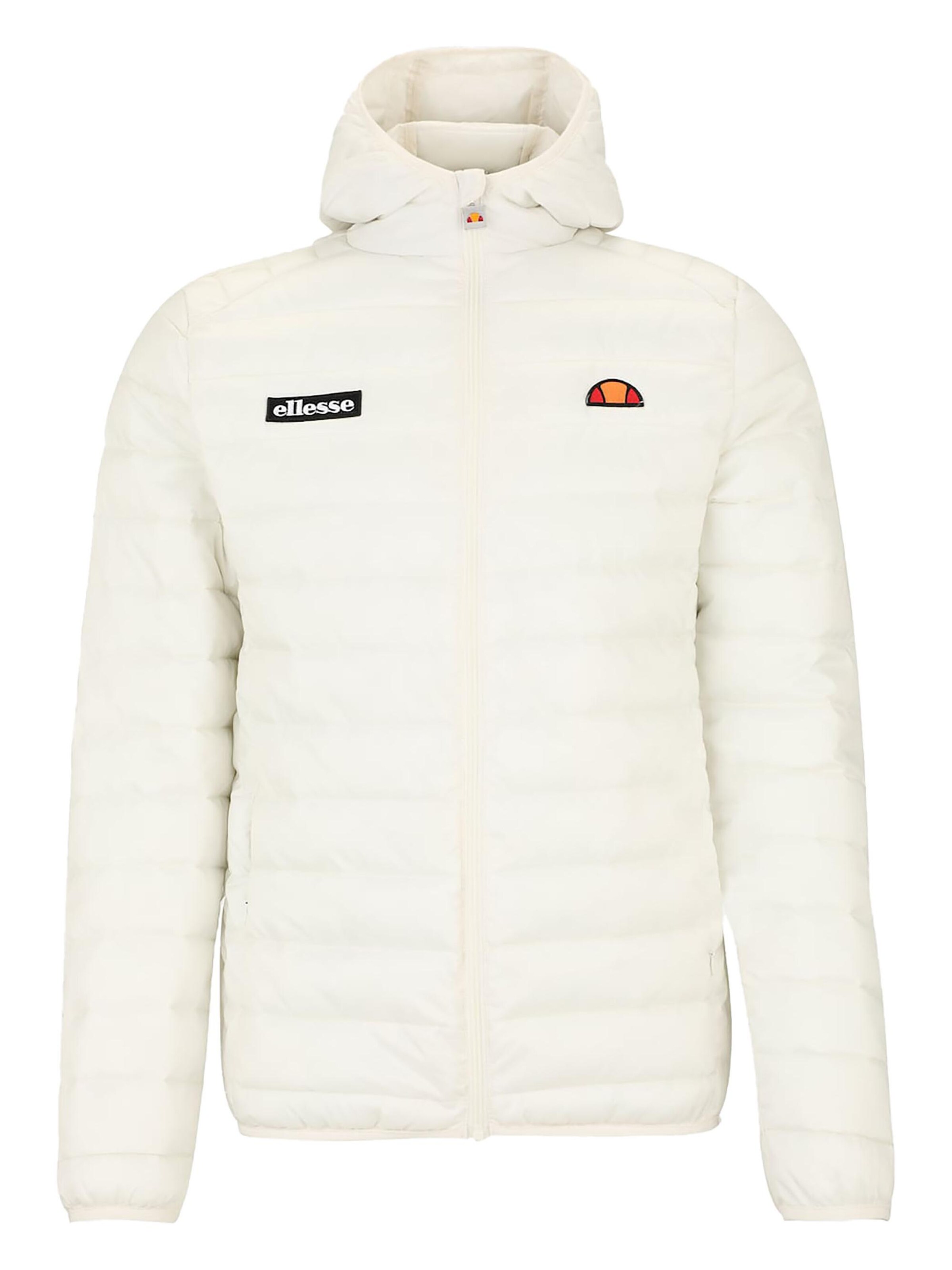 ELLESSE Übergangsjacke 'Lombardy'‌‌‌‌‌‌‌‌ in Weiß: Vorderseite