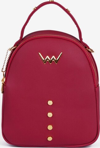 Vuch Backpack in Red: front