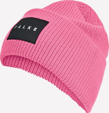 FALKE Mütze in Pink: Vorderseite